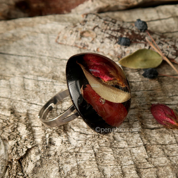 Dark red bud - Image 3