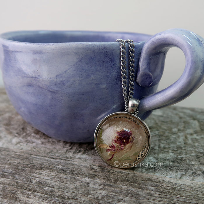 Silver-purple flower - Image 4