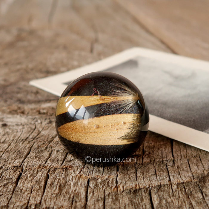 Yellow gerbera ring