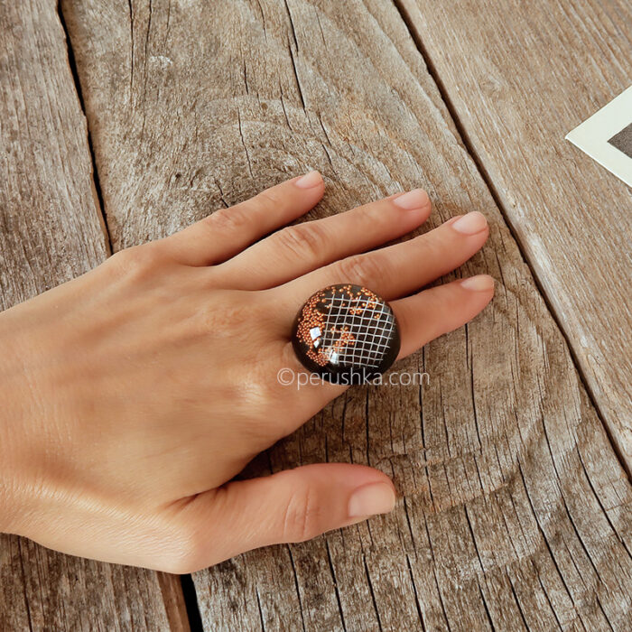 Orange, black & wire - Image 6