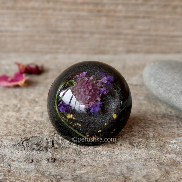 Purple with a hint of gold